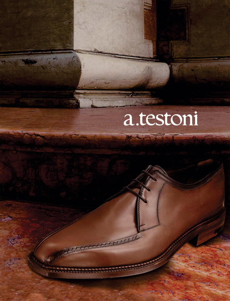 Magazine ad for a.testoni