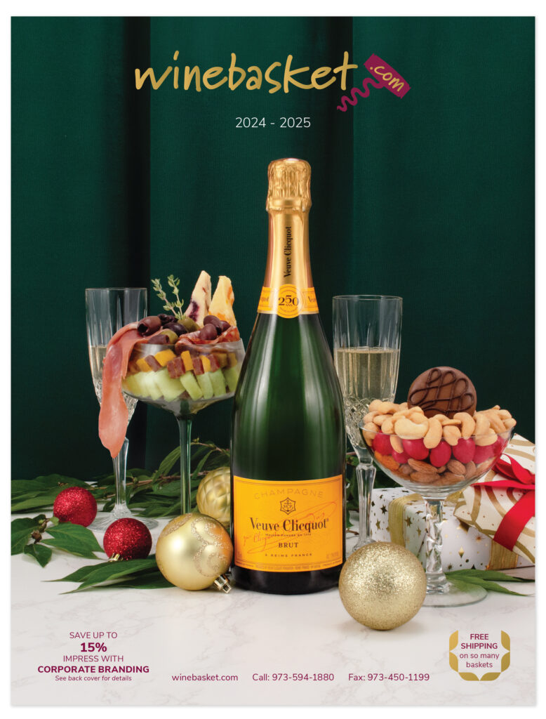 The 2024 Wine Guide by winebasket.com is an extensive list of our wines included in our wine baskets, focusing on California wines, but also including, French wines, Italian wines, Israeli and Kosher wines, Spanish wines, and South American wines.